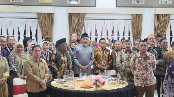 welcome dinner di auditorium Istana Gubernur