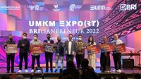 BRI Beri Penghargaan Ke UMKM Peserta BRILIANPRENEUR 2022