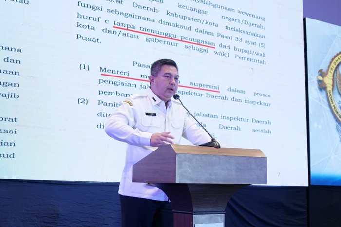 Inspektur Jenderal (Irjen) Kemendagri Tomsi Tohir