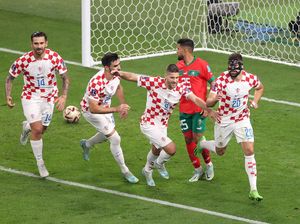 Sengit! Baru 10 Menit, Kroasia Vs Maroko Sudah 1-1