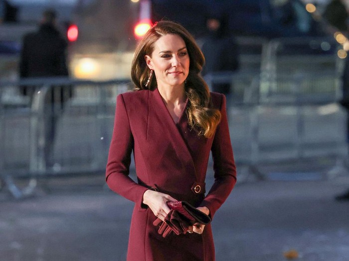 LONDON, ENGLAND - DECEMBER 15: Catherine, Princess of Wales attends the Together at Christmas Carol Service at Westminster Abbey on December 15, 2022 in London, England. (Photo by Chris Jackson/Getty Images)