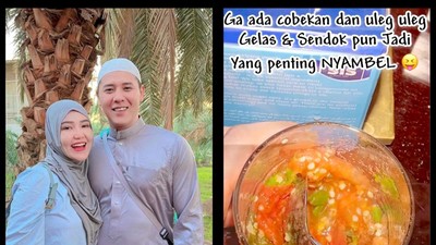 Lucunya Momen Via Vallen Bikin Sambal Dadakan Saat Umrah