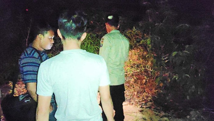 Penemuan mayat wanita dalam karung dengan kondisi separuh tubuh hangus terbakar di Nunukan, Kaltara.