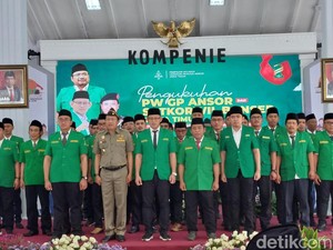 Pengurus Ansor Jatim Dilantik, Siap Lawan Politik Identitas Jelang 2024