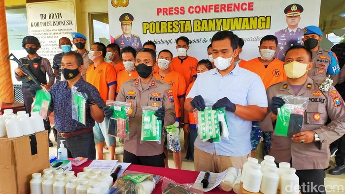 Polresta Banyuwangi ungkap kasus peredaran narkoba selama 2022