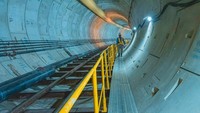 Dengan pencapaian ini, secara keseluruhan, TBM 2 telah membangun dua terowongan sepanjang sekitar 770 meter. Foto: Dok. MRT Jakarta
