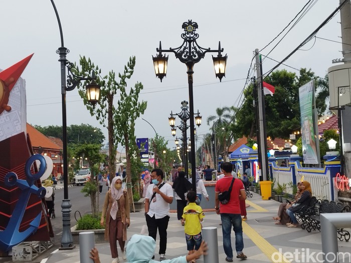 Wajah baru Kota Tua Gresik atau dikenal dengan Bandar Grissee disulap jadi tempat kekinian