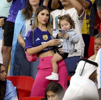 Mungkin tak ada yang menyangka jika Agustina Gandolfo sudah berstatus sebagai seorang ibu. Ia dan Lautaro sudah dikaruniai seorang putri. (Foto: Getty Images/Jean Catuffe)