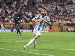 Gol Lagi! Di Maria Antar Argentina Unggul 2-0 atas Prancis!