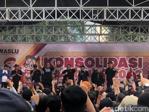 Tutup Konsolnas 2022, Bawaslu Gelar Jalan Sehat di MH Thamrin