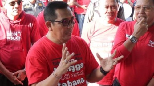 Bupati Tabanan, I Komang Gede Sanjaya.