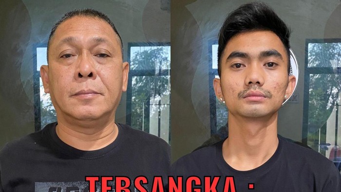 Dua pelaku penyalur PMI Ilegal via Batam. (Foto: Istimewa)