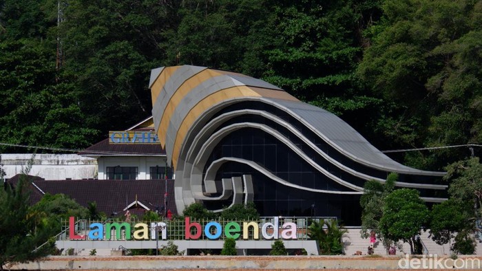 Gerbang masuk Pulau Penyengat, Tanjungpinang, Kepri. (Alamudin/detikSumut)