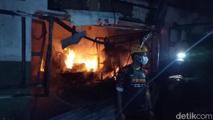 Kebakaran Pasar Ciawi Kabupaten Tasikmalaya