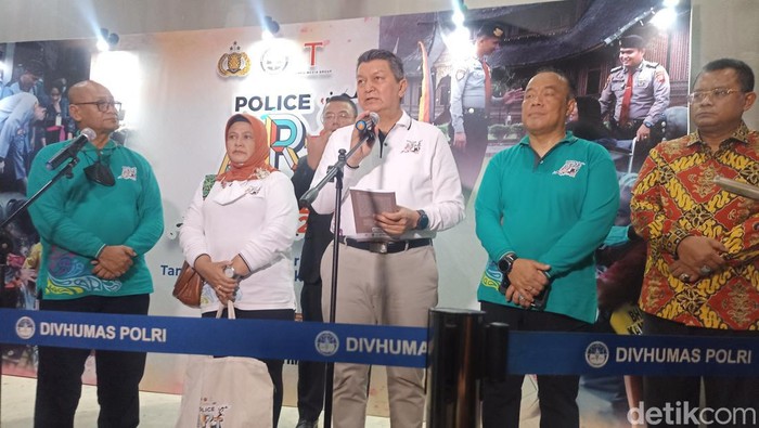 Kepala Lembaga Pendidikan dan Pelatihan (Kalemdiklat) Polri Komjen Pol Rycko Amelza Dahniel di Taman Ismail Marzuki, Sabtu (17/12/2022).