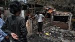 Kondisi Terkini Usai Kebakaran di Permukiman Manggarai