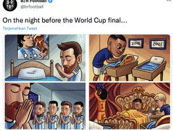 Final Piala Dunia 2022 Nanti Malam! Netizen Edit Messi Angkat Trofi