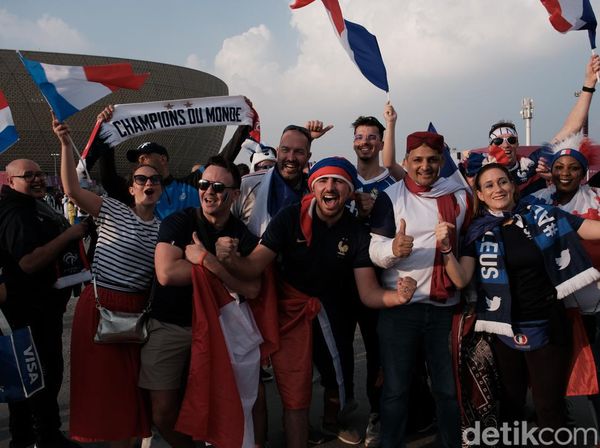 Lusail Iconic Stadium Riuh Jelang Final Piala Dunia 2022