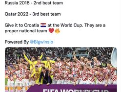 Hebat Maroko, Selamat Kroasia!