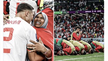 Maroko tetap menang di hati banyak fans di seluruh dunia. Foto: Twitter