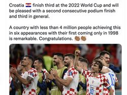 Hebat Maroko, Selamat Kroasia!