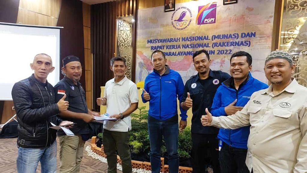 Asgaf Ahmad Umar Terpilih Jadi Ketua Paralayang Indonesia 2022-2026