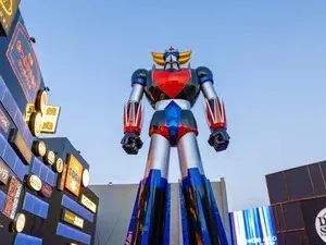 Patung Robot Grendizer Setinggi 33,7 Meter Mejeng di Arab Saudi
