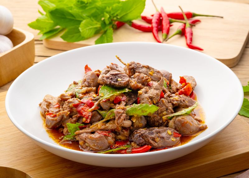 Resep Oseng Hati dan Ampela Ayam