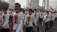 Peringatan Hari Pekerja Migran Internasional ini diikuti sebanyak 2.500 pekerja migran.  