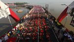 65.945 Pelajar Pecahkan Rekor MURI Tari Remo Massal di Surabaya