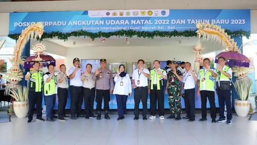 Bandara Internasional I Gusti Ngurah Rai Bali kembali membuka Posko Terpadu Angkutan Udara mulai 19 Desember 2022 sampai dengan 3 Januari 2023.