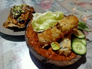 Menu Vegetarian Unik di Denpasar, Belut dan Pecel Lele Enak dari Tahu