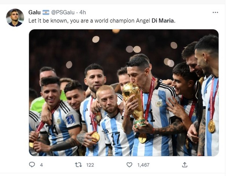 Emi Martinez dan Di Maria