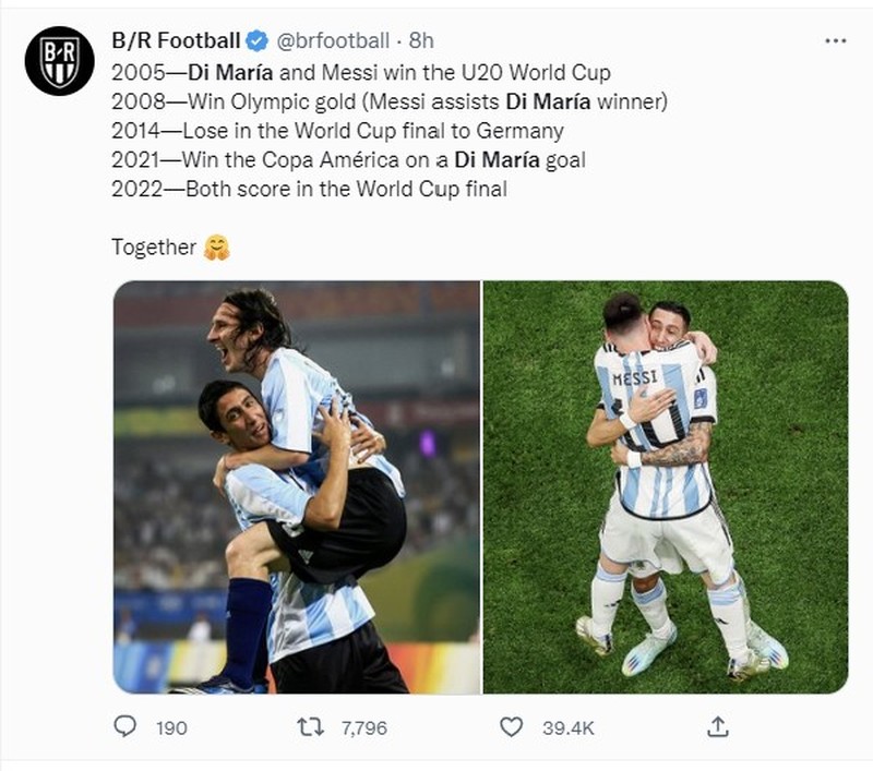 Emi Martinez dan Di Maria
