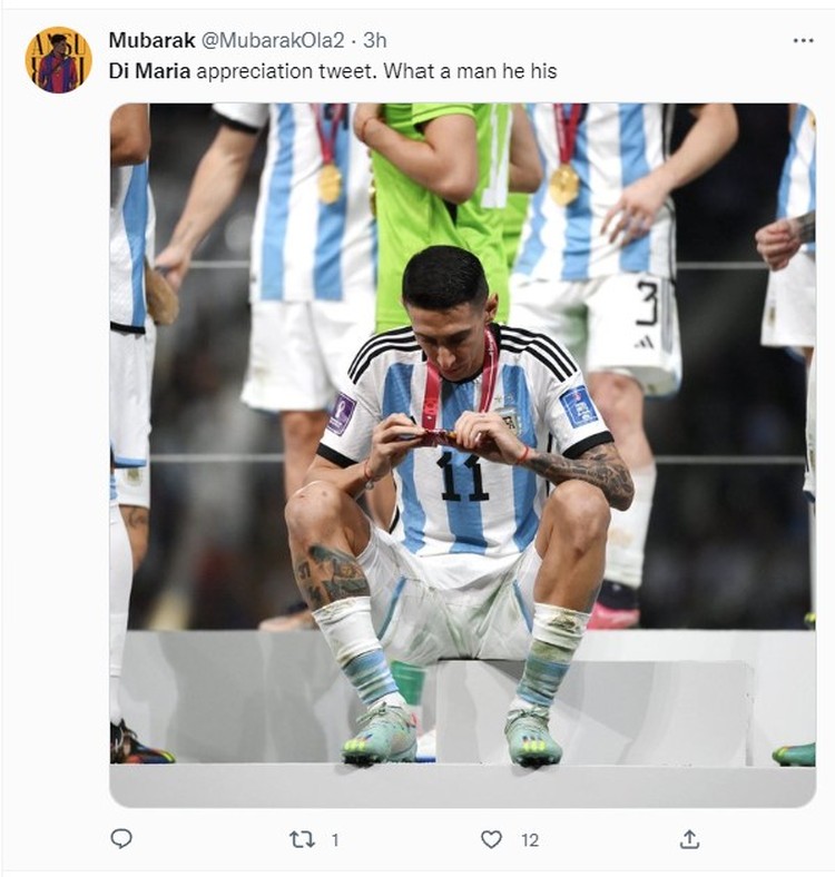 Emi Martinez dan Di Maria