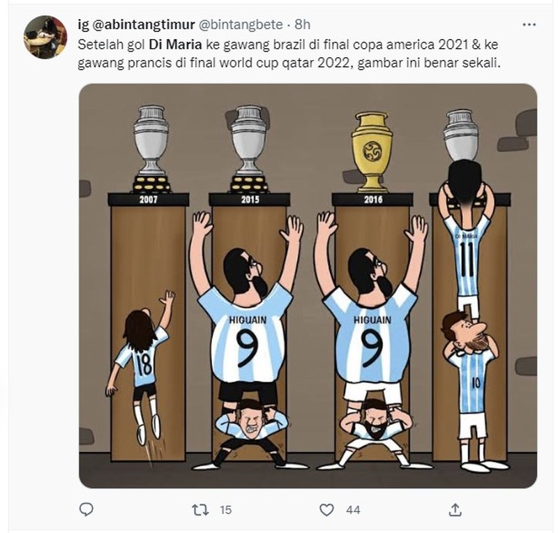 Emi Martinez dan Di Maria