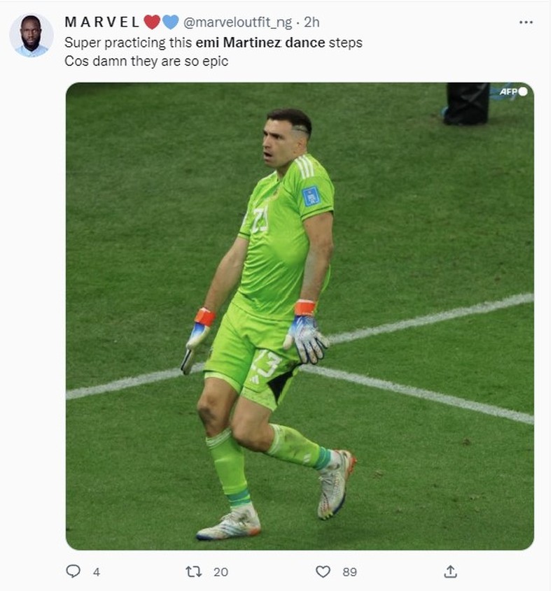 Emi Martinez dan Di Maria