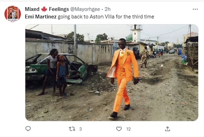 Emi Martinez dan Di Maria