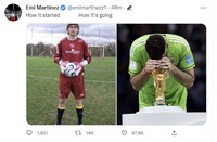Emi Martinez dan Di Maria