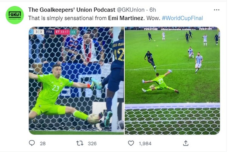 Emi Martinez dan Di Maria