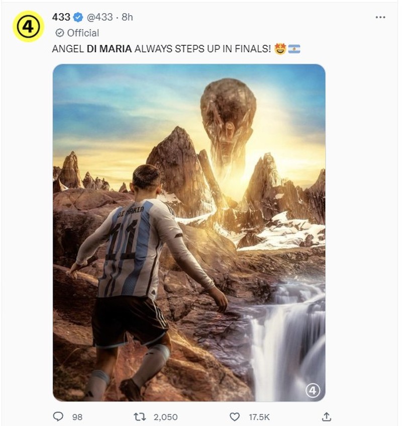 Emi Martinez dan Di Maria