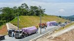 Begini Wujud Kereta Teknis yang Kecelakaan di Proyek KCJB