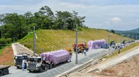 Kecelakaan kereta teknis pada proyek Kereta Cepat Jakarta Bandung ini terjadi pada Minggu (18/12/2022) sore. Foto: ANTARA FOTO/RAISAN AL FARISI