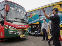 Dishub DKI Tes Kesehatan 368 Sopir-Ramp Check 1.126 Bus Natal, Ini Hasilnya