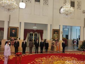 Momen Laksamana Yudo Margono Sempat Salah Ucap Sumpah Jabatan Panglima TNI