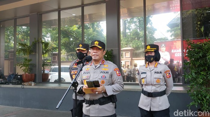 Kadiv Humas Polri Irjen Dedi Prasetyo.(Azhar/detikcom)