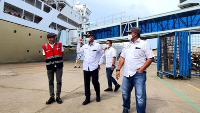 Kesiapan Angkutan Laut Jelang Libur Nataru 2022