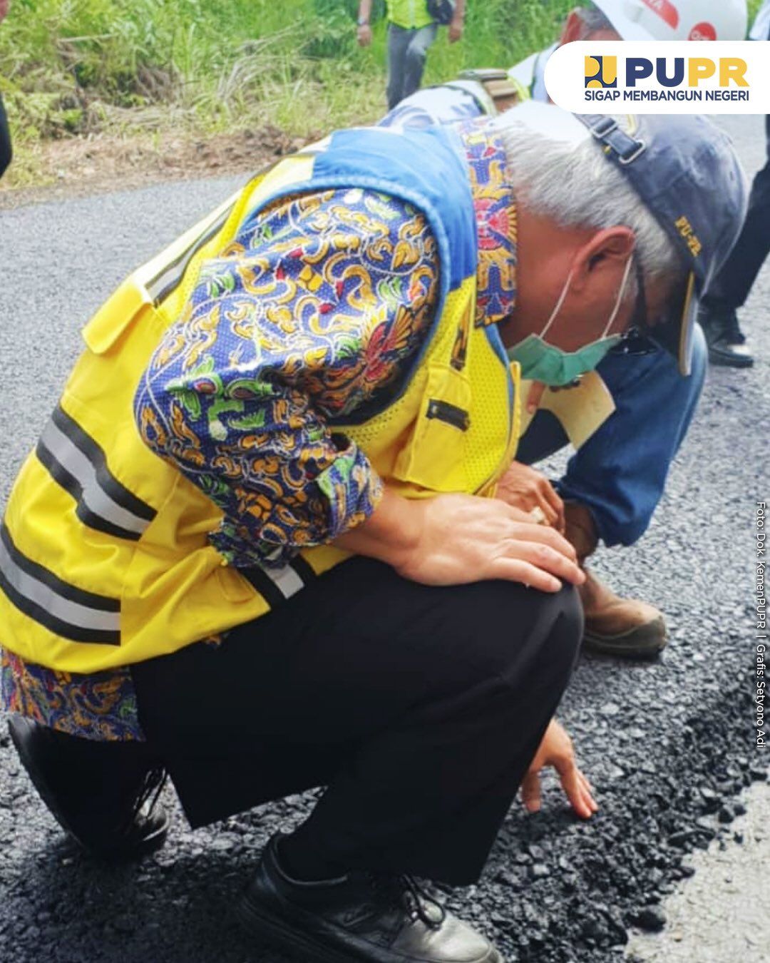 Kesiapan dan pemeliharaan jalan di Pulau Sumatra jelang Nataru (Tangkapan Layar via Twitter @KemenPU)