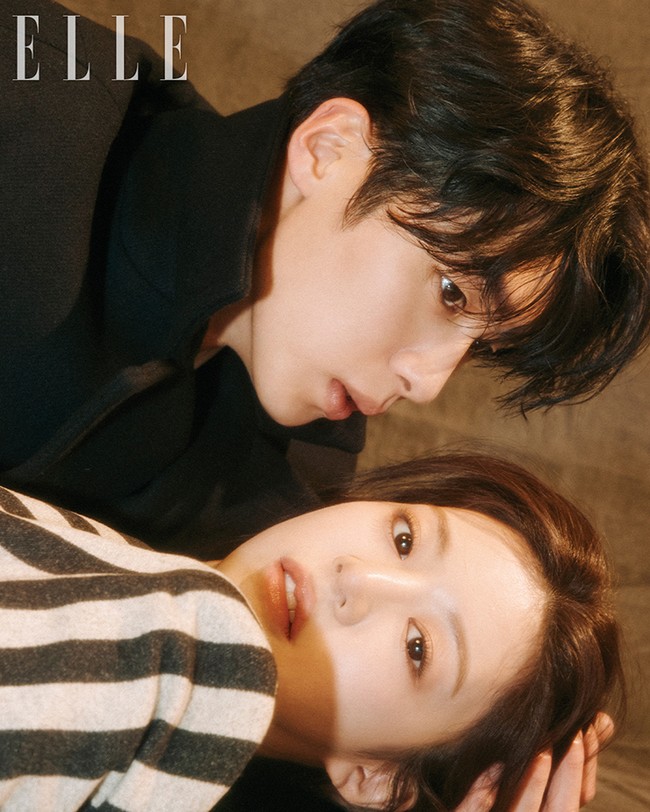 Kini tak sedikit yang berharap Lee Jae Wook dan Go Yoon Jung akan terlibat cinta lokasi dan menjadi pasangan di dunia nyata. Foto: dok. Elle Korea