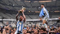 Argentina Vs 'Kutukan' Peringkat 1 Ranking FIFA di Piala Dunia